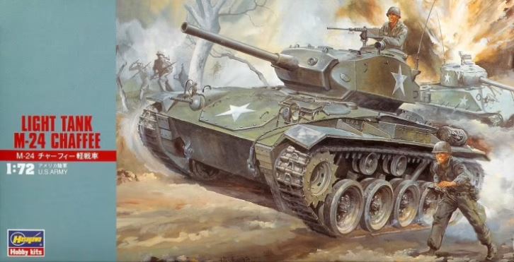 31119  техника и вооружение  M24 Chaffee  (1:72)