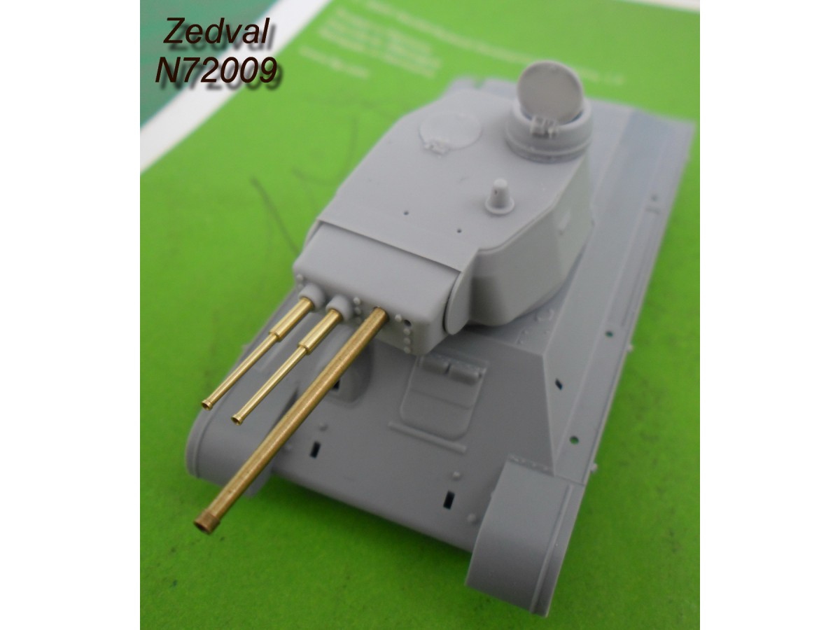 N72009  конверсионные наборы  Конверсия Танк-34/76 в Танк-34-3  (1:72)