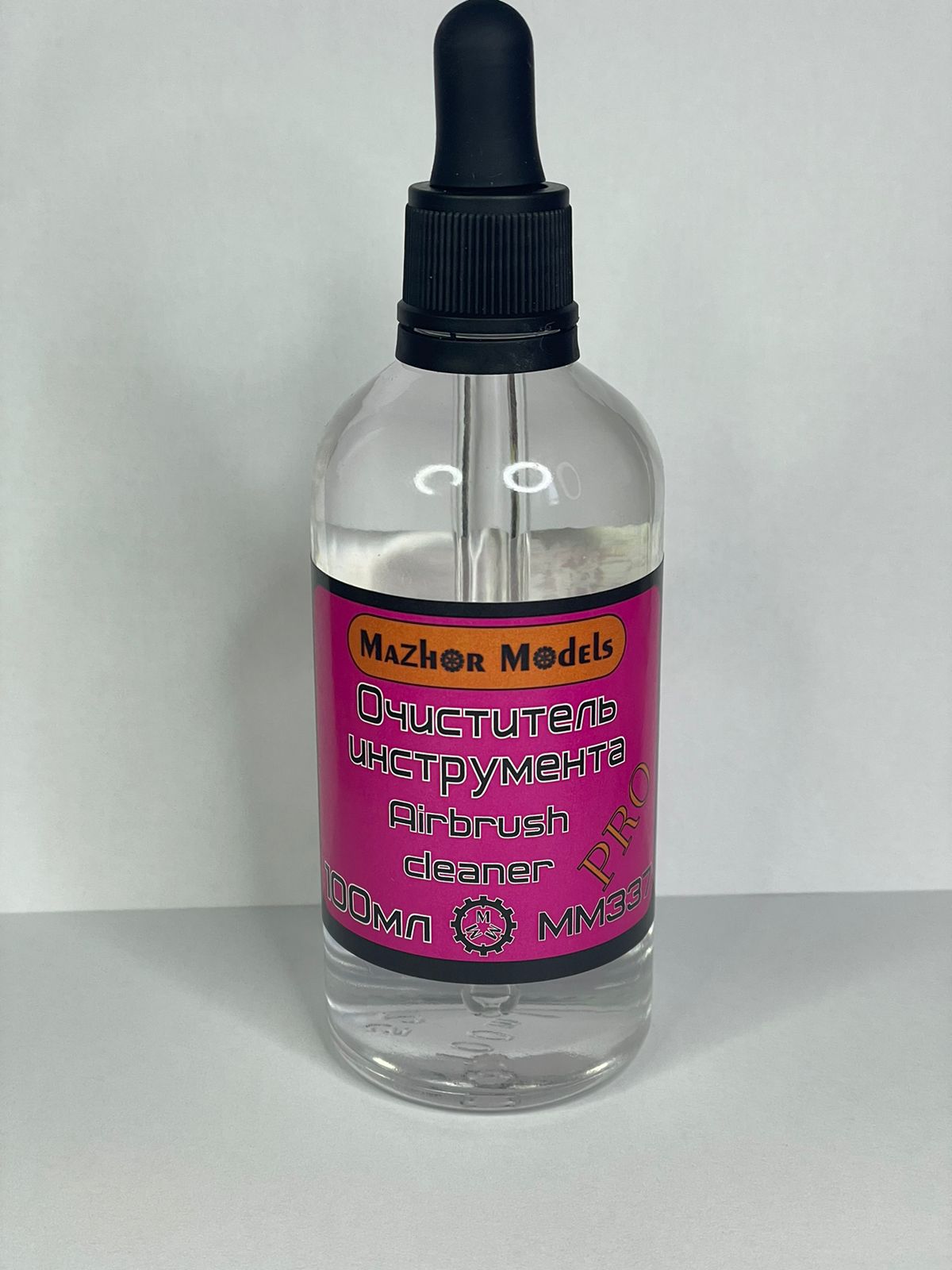 MM337  специальные жидкости  Очиститель инструмента PRO (100мл стекло с пипеткой)