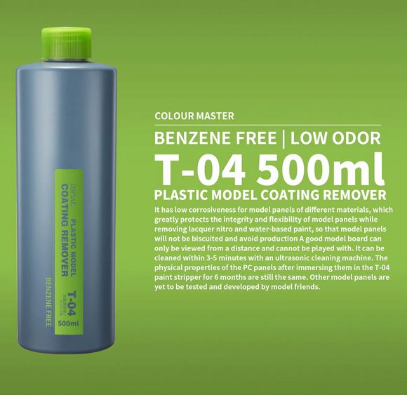 T-04  специальные жидкости  500мл Coating Remover