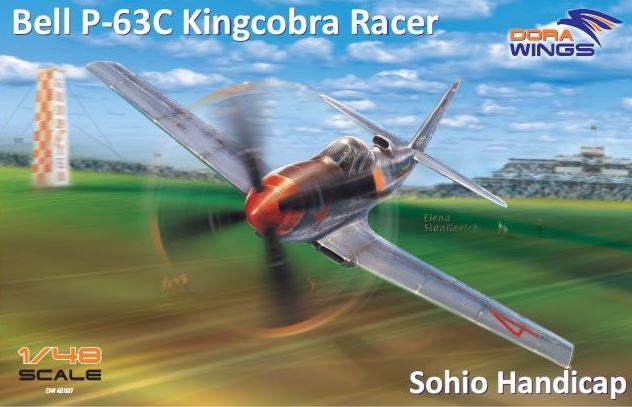 DW48007  авиация  Bell P-63C Kingcobra Racer  (1:48)