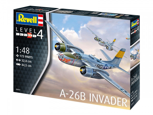 03921  авиация  A-26B Invader   (1:48)