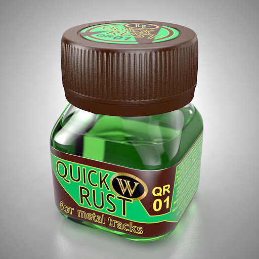 QR-01  специальные жидкости  QUICK RUST (Быстрая ржавчина) 50 мл