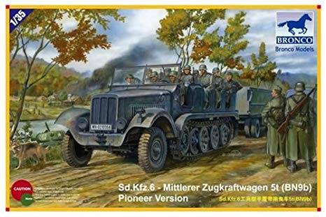 CB35041  техника и вооружение  Sd.Kfz.6 Mittlerer Zugkraftwagen 5t (BN9b) Pioneer Version  (1:35)