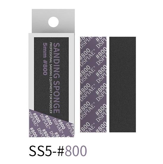 SS5-800  ручной инструмент  Наждачная бумага 5 мм #800 (5 шт.)