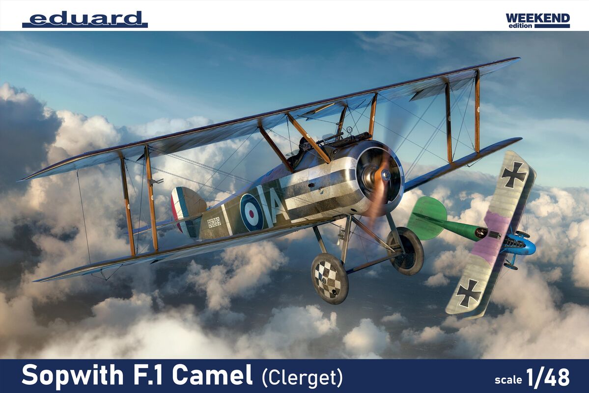 8486  авиация  Sopwith F.1 Camel (Clerget) Weekend edition  (1:48)