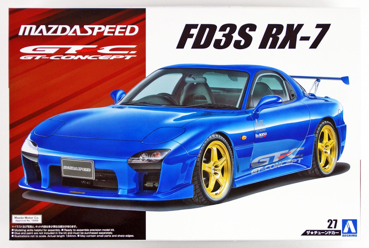 06494  автомобили и мотоциклы  Mazda RX-7 '99 A-Spec MazdaSpeed  (1:24)