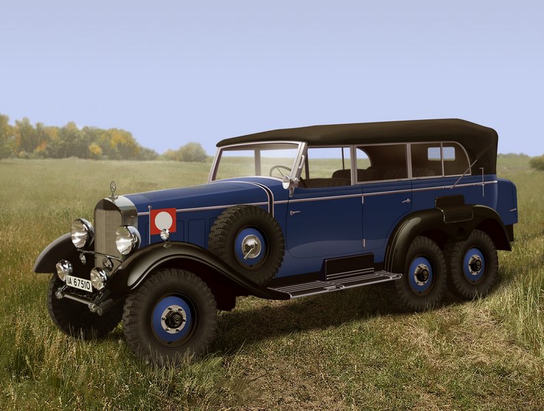 35532  техника и вооружение Typ G4(W31) с раскрытым тентом (1:35)