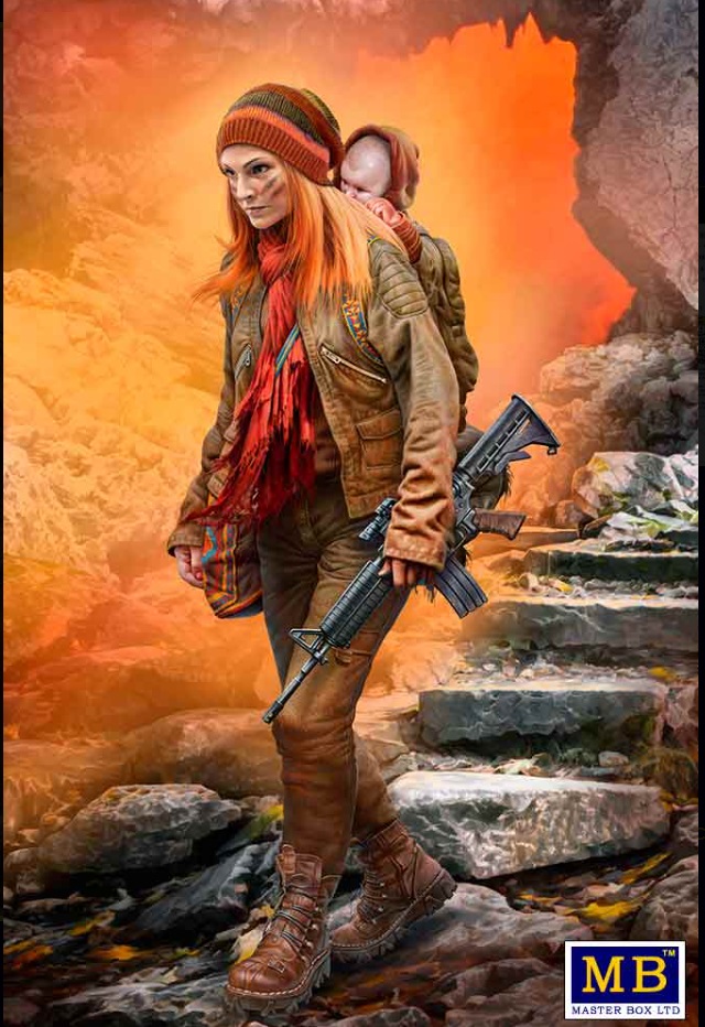 MB24077  фигуры  The Last Bridge. Kit No. 5. Nadezhda (Hope)  (1:24)