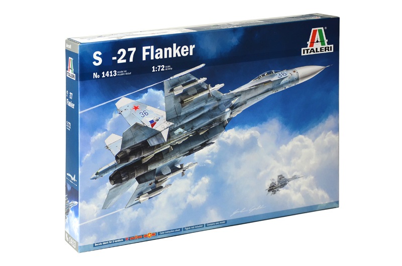 1413  авиация  S-27 FLANKER  (1:72)