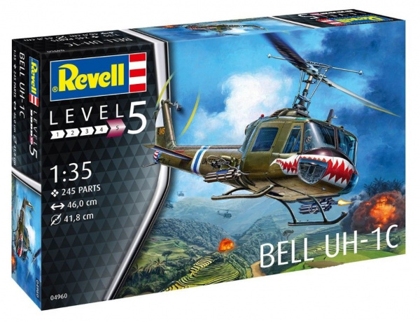 04960  авиация  Bell UH-1C  (1:35)