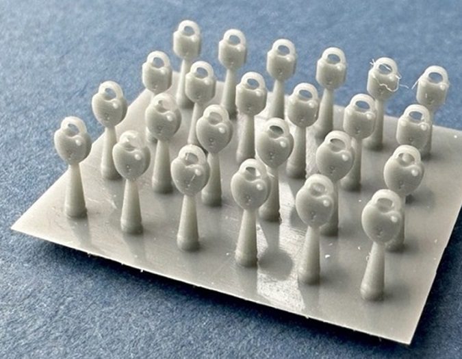 A35-057  дополнения из смолы  Замки навесные. Set of padlocks x 24  (1:35)