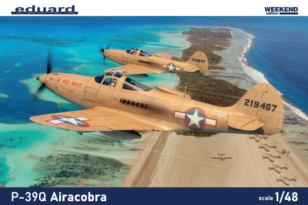 8470  авиация  P-39Q Airacobra WEEKEND edition  (1:48)