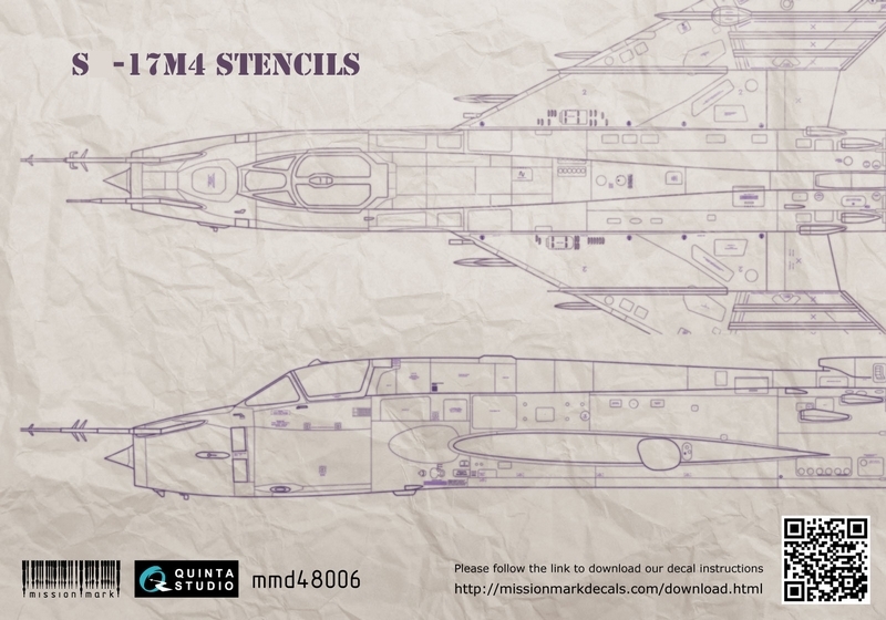 MMD48006  декали  С-17М4 технические надписи  (1:48)