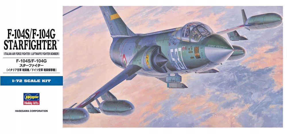 D-17  авиация  F-104S/F-104G  (1:72)