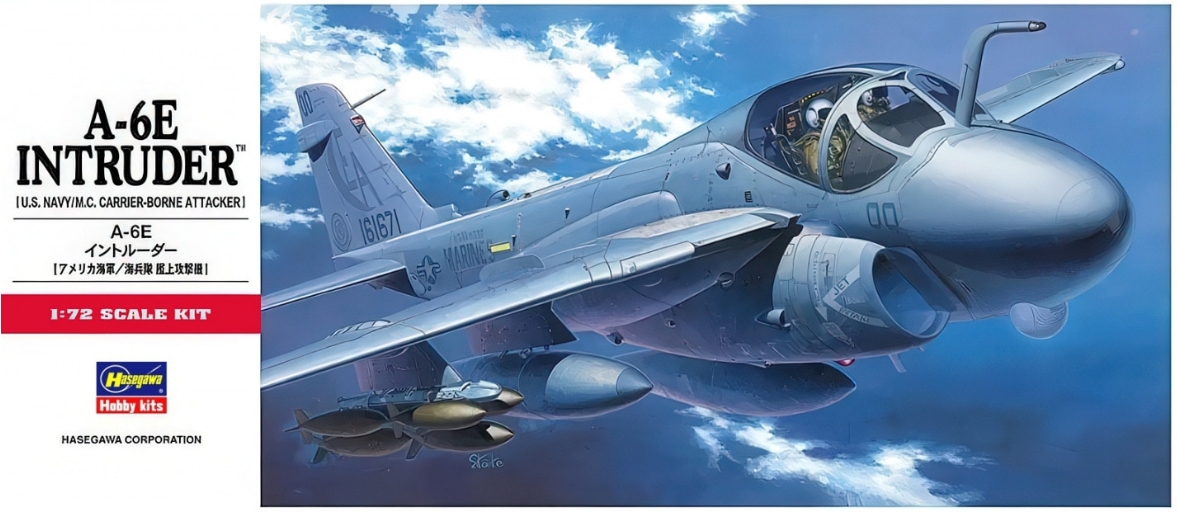 00338  авиация  A-6E Intruder  (1:72)