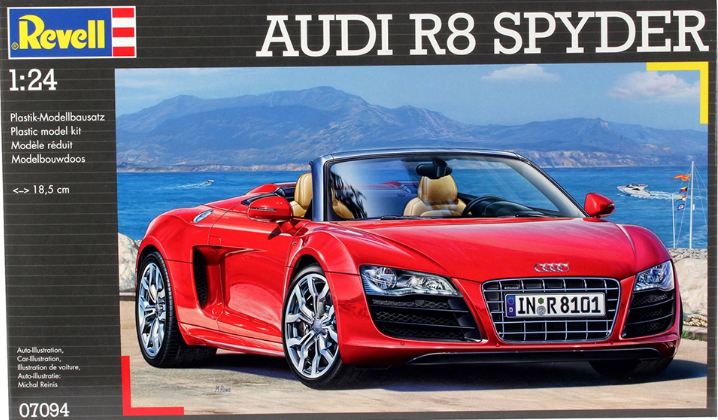 07094  автомобили и мотоциклы  Audi R8 Spyder  (1:24)