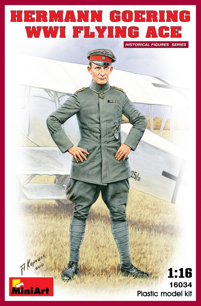 16034  фигуры  HERMANN GOERING WWI FLYING ACE  (1:16)