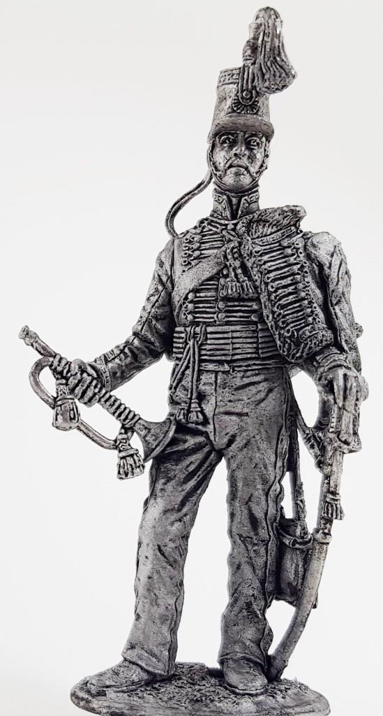 088 M  миниатюра  Трубач гусар Королевской гвардии, Нейпл (Италия) 1848