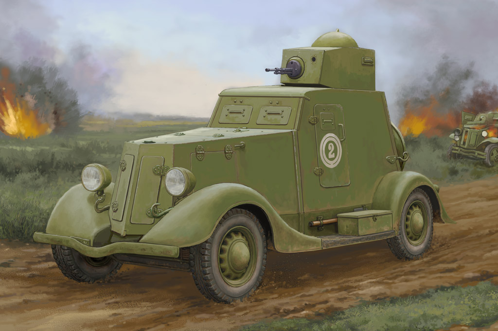 83883  техника и вооружение  Soviet Ba-20 Armored car Model1939  (1:35)