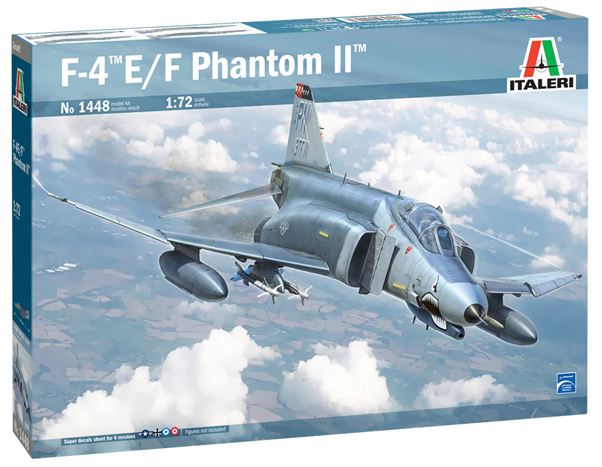 1448  авиация  F-4E/F Phantom II  (1:72)