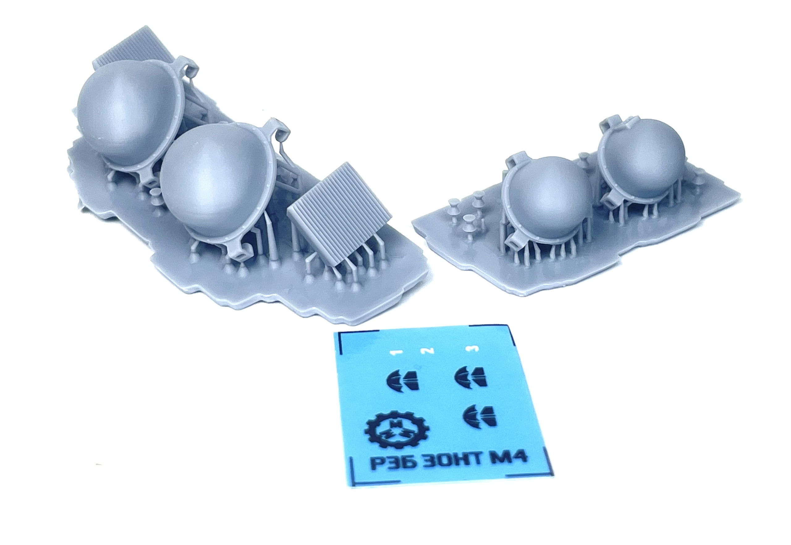 MM35316  дополнения из смолы  Комплект XL РЭБ Зонт +Защитник неба  4шт + декали  (1:35)