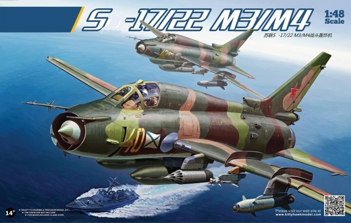 KH80144  авиация  ОКБ Сухого С-17М3/М4  (1:48)