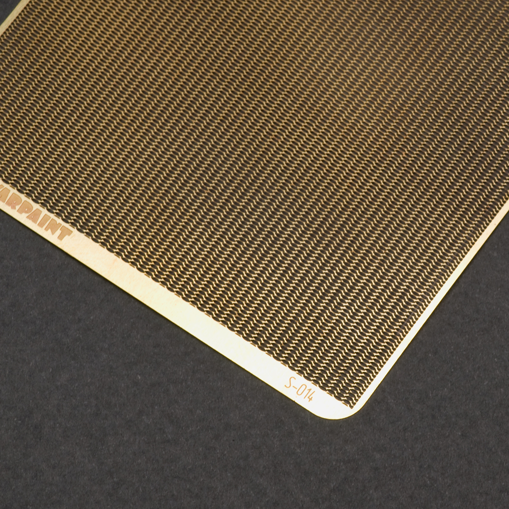 S-014  фототравление  Просечно-вытяжной лист, размер S  (1:48)