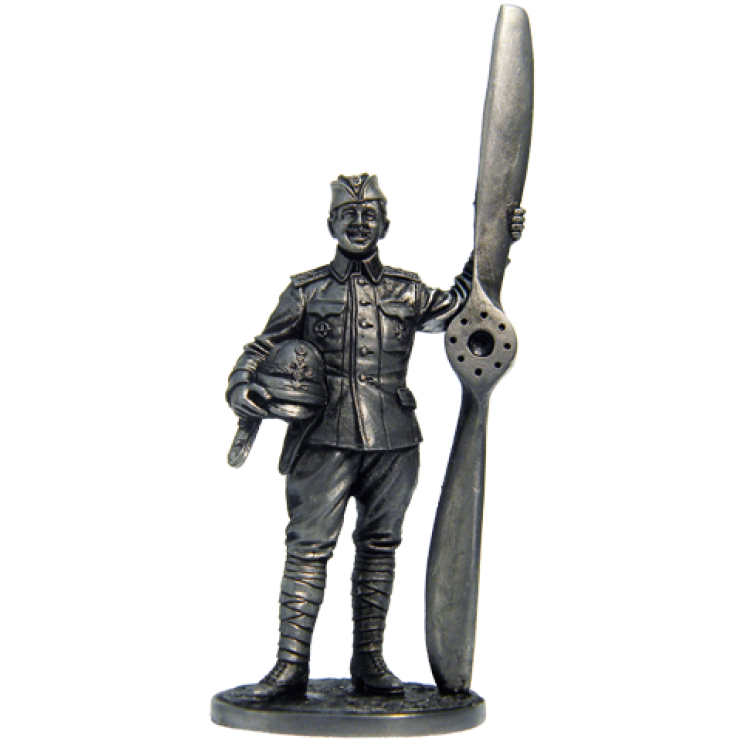 WW1-01  миниатюра  Пилот авиационных частей. Россия, 1914-17 гг.