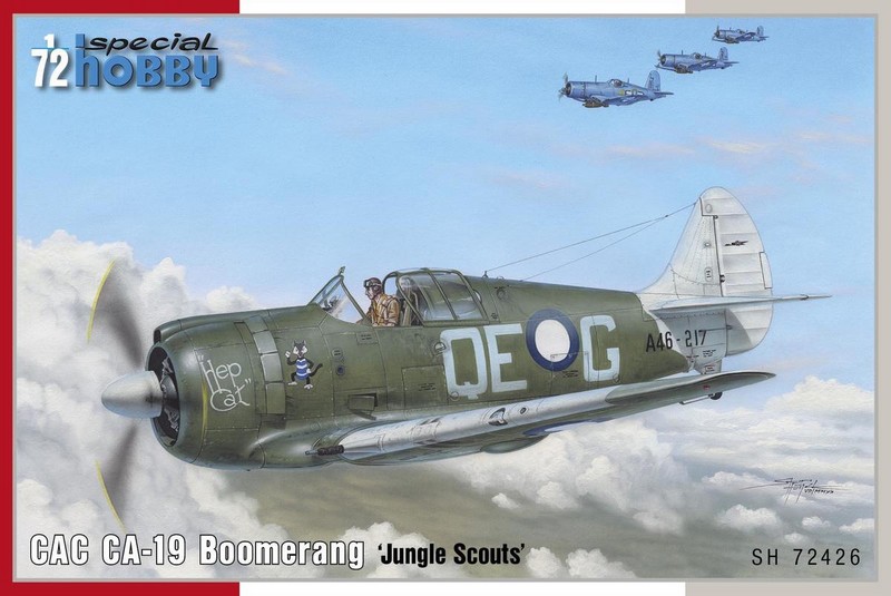 SH72426  авиация  CAC CA-19 Boomerang "Jungle Scouts"  (1:72)