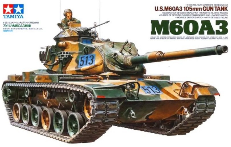 35140  техника и вооружение  M60A3 Patton (1:35)