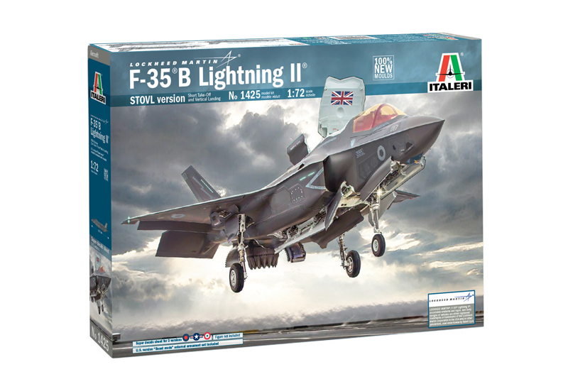 1425  авиация  F-35 B Lightning II STOVL version  (1:72)