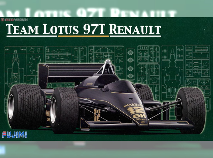 09195  автомобили и мотоциклы  Lotus 97T 1985  (1:20)