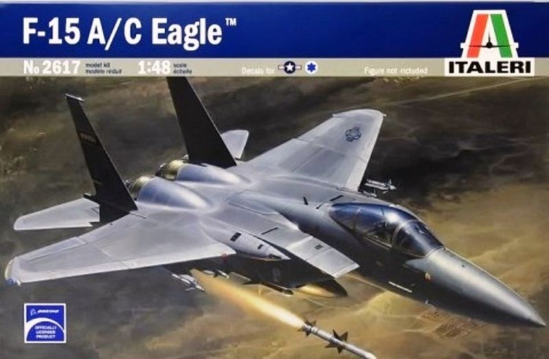 2617  авиация  F-15A/C Eagle  (1:48)