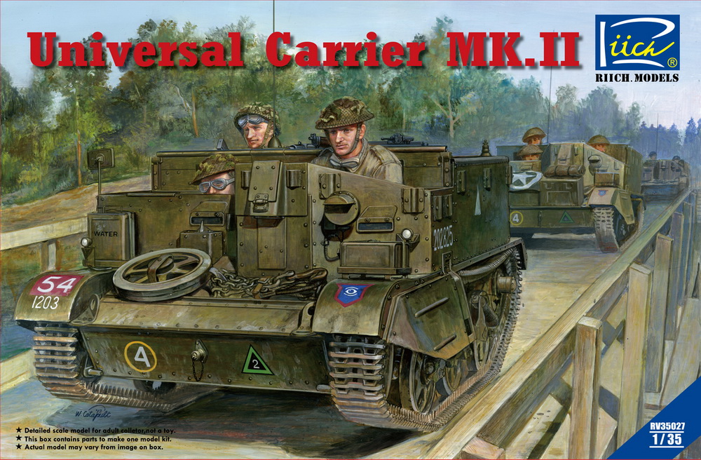 RV35027  техника и вооружение  Universal Carrier Mk.II  (1:35)