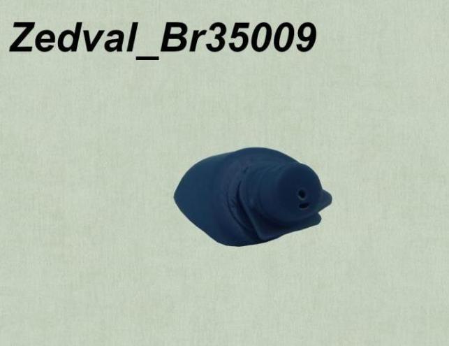 Br35009  дополнения из смолы  Бронемаска огнемета для ОТ—34  (1:35)