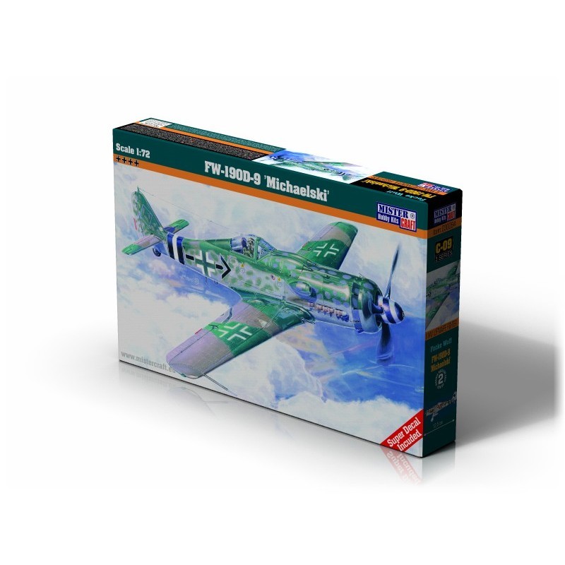 C-09  авиация  Fw-190D-9 Michaelski  (1:72)