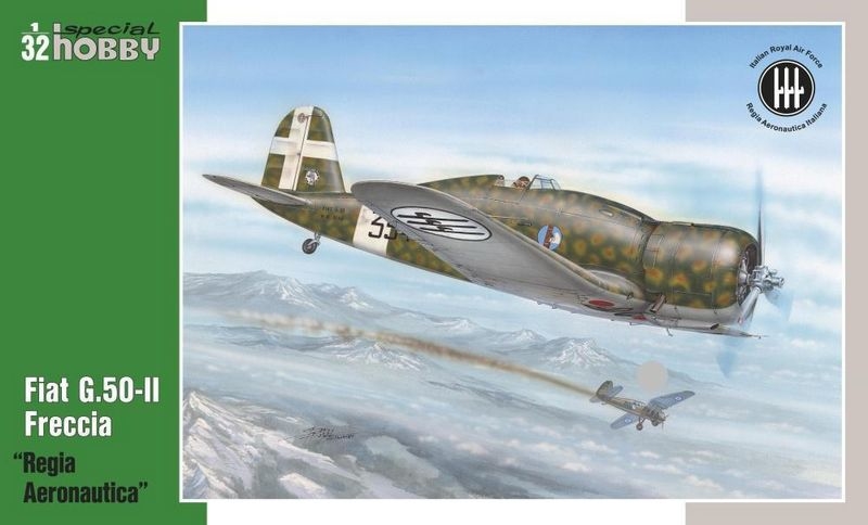 SH32061  авиация  G.50-II "Regia Aeronautica"  (1:32)