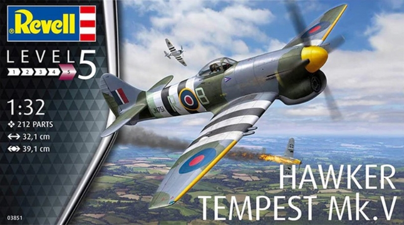 03851  авиация  Tempest Mk.V  (1:32)