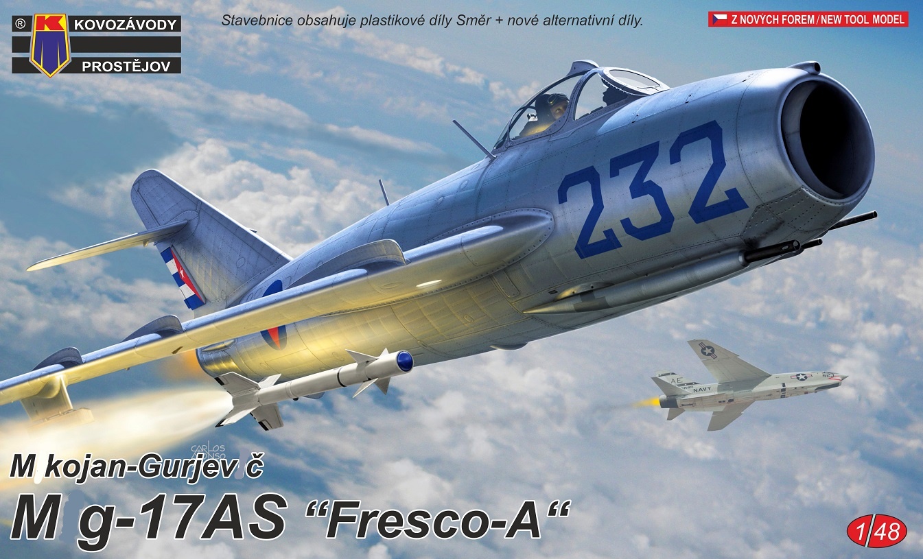 KPM4825  авиация  M&G-17AS „Fresco-A“  (1:48)
