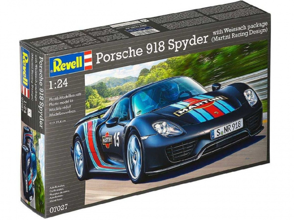 07027  автомобили и мотоцилы  Porsche 918 Spyder with Weissach package  (1:24)