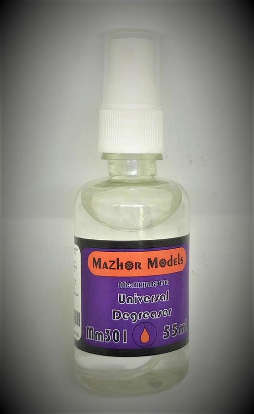 MM301  специальные жидкости  Universal Degreaser (Обезжириватель) 55 мл.