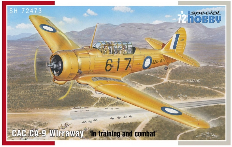 SH72473  авиация  CAC CA-9 Wirraway ‘In training and combat’  (1:72)