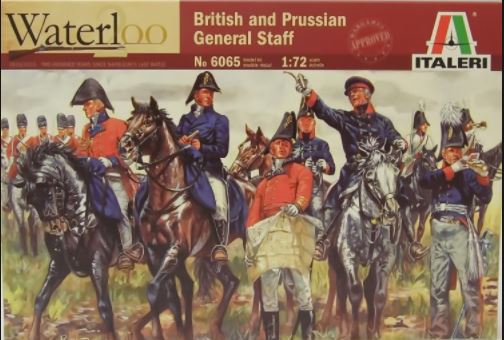 6065  фигуры  British & Prussian Allied General Staff  (1:72)