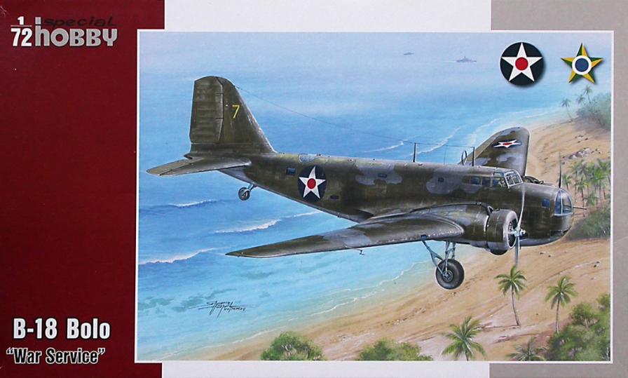 SH72265  авиация  B-18A Bolo "WW2 service"  (1:72)