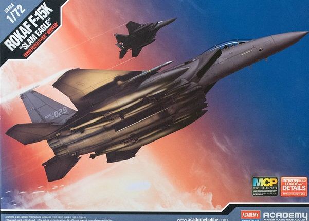 12554  авиация  ROKAF F-15K Slam Eagle  (1:72)