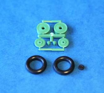 4808  дополнения из пластика  Rubber Wheels. Po-2.  (1:48)