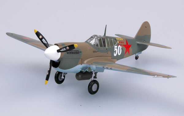 37275  авиация  P-40E "Киттихаук" 154-й ИАП, 1942 г. (1:72)