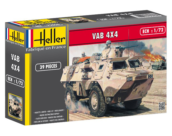 79898  техника и вооружение  Автомобиль VAB 4x4 (1:72)