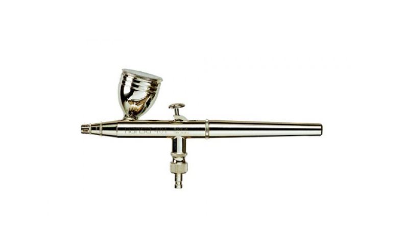 HS-224813  аэрография  Аэрограф H&S Hansa 481 Set Сопло 0,3 мм., бачок 5 мл., два бачка 15 мл, боков